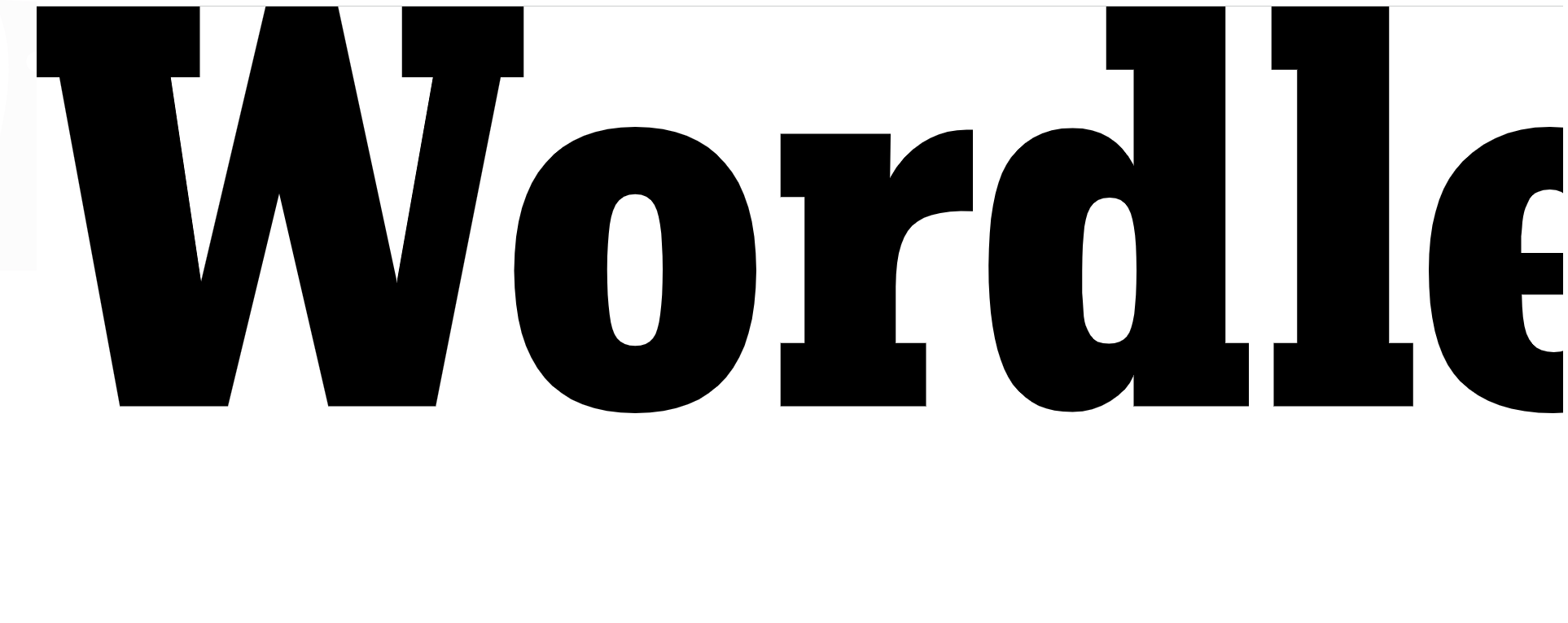 Wordle Hoy